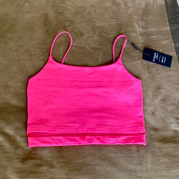 NWT NVGTN Hot Pink Night Out Top - Picture 3 of 6